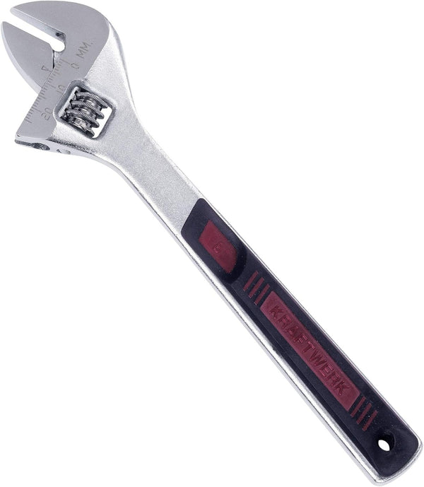 KRAFTWERK Clé à molette ind. 6" 150 mm av. échelle